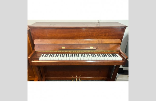 Peter Alexander & Sons Satin Mahogany Upright Piano, Used - All Inclusive Premium Package (SN:46964) - Image 1